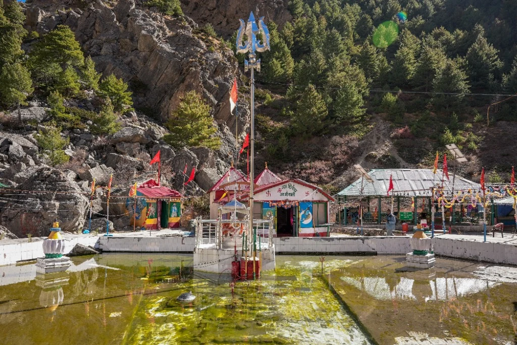Kaali Mata Temple at Kalapani origin of Kali river Vyas Valley